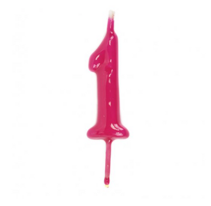 Velas rosa oscuro