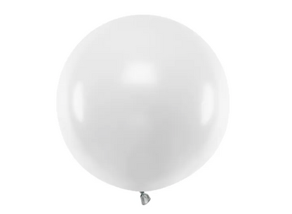Balão latex, liso acabamento mate, 60 centímetros de diâmetro.
Apto para enchimento com hélio.
Preço por uma unidade.