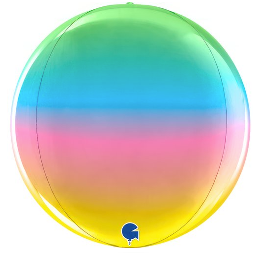 Rainbow Orbz Balloon