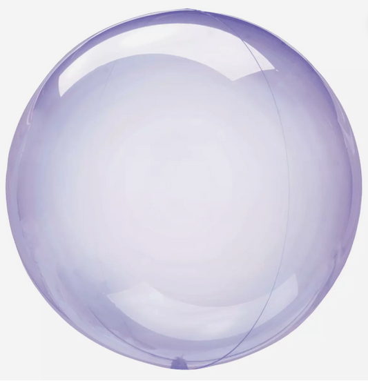 Balão Transparente Lilás
