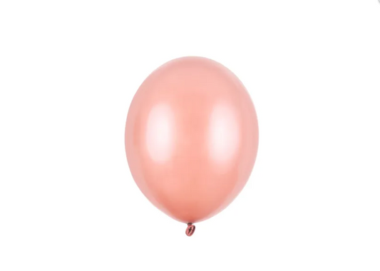 Globos Metálicos Oro Rosa (12cm)
