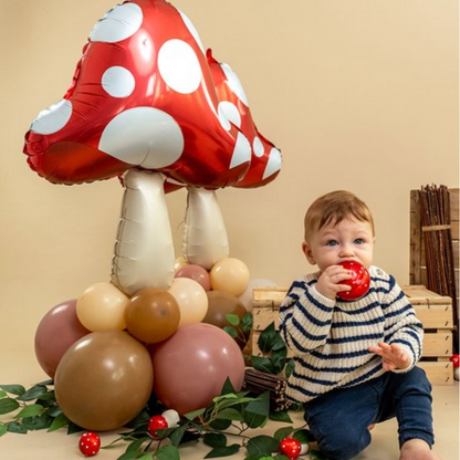 Balão Foil Cogumelo (52 x 65 cm)