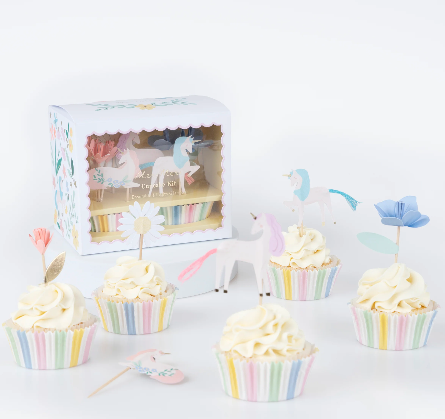 Kit Cupcakes Unicórnios