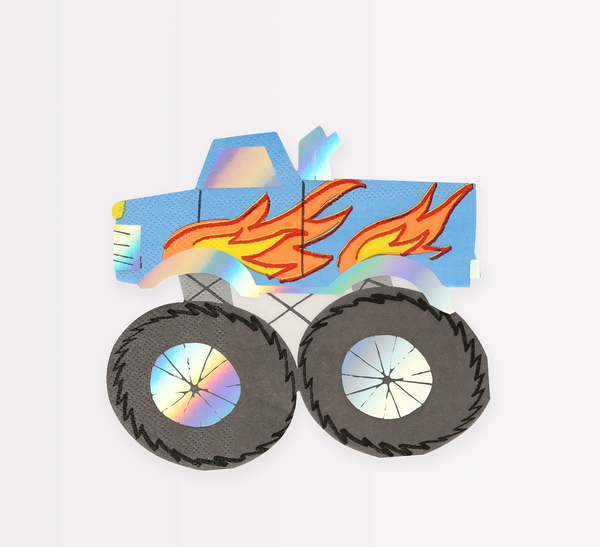 Monster Truck Napkins