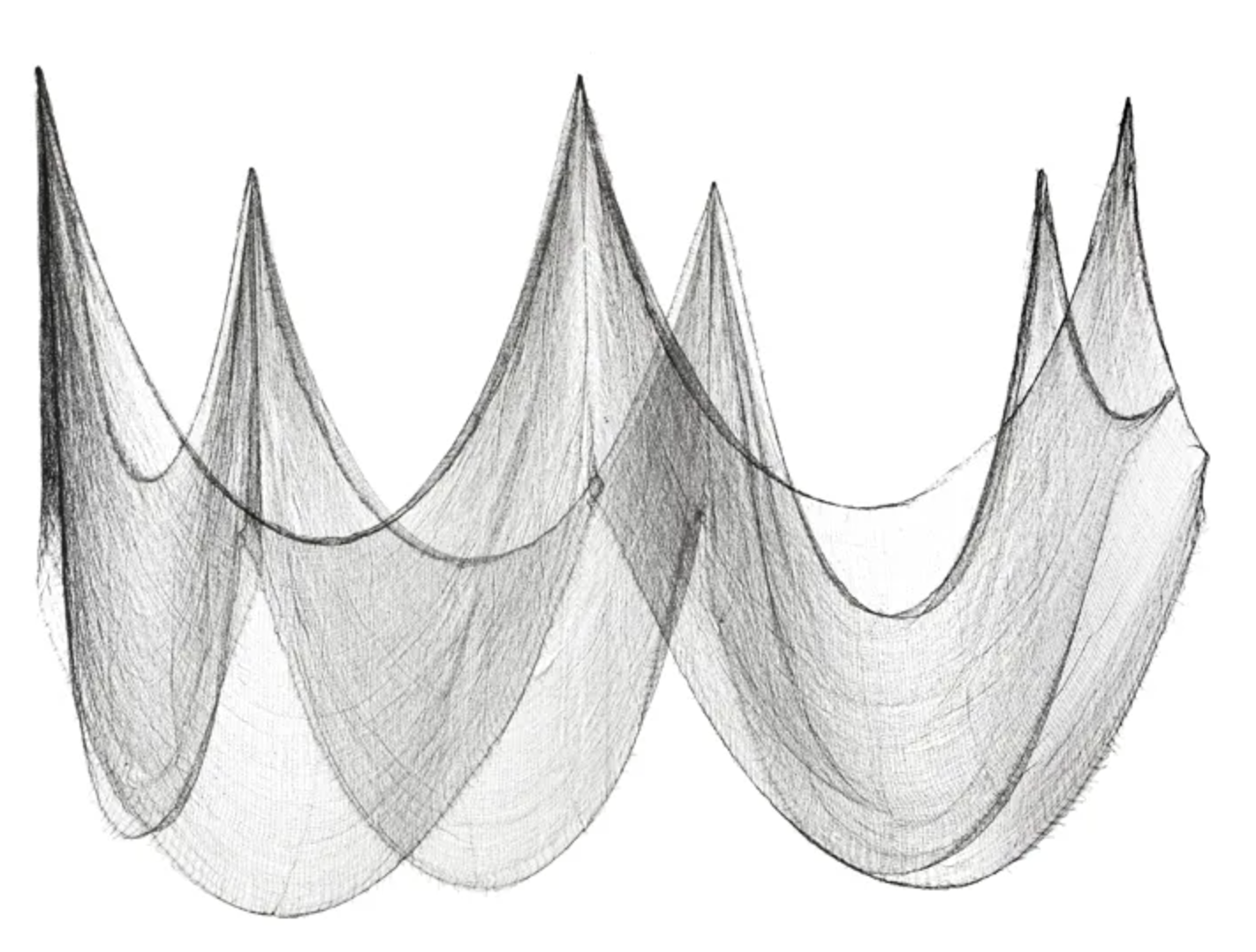 Decoração Teia de Aranha Preto