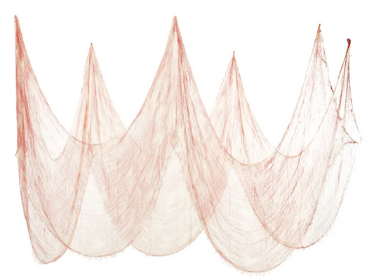 Decoração Teia de Aranha Vermelha