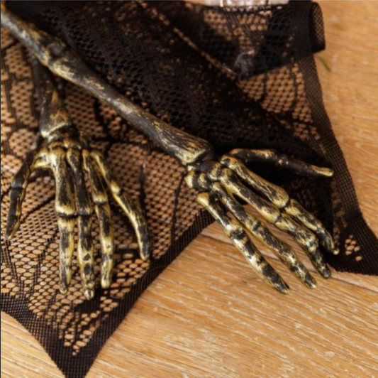 Braços Esqueleto Dourados