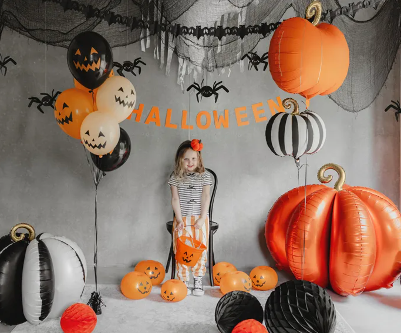 Bandolete Halloween Abóbora