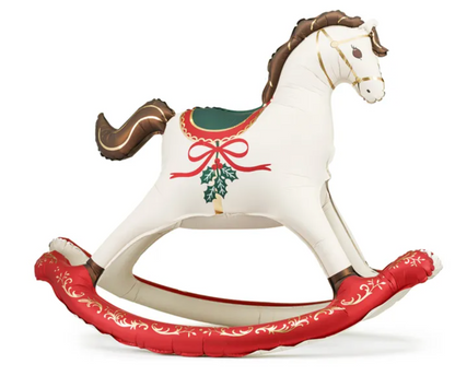 Christmas Rocking Horse Balloon
