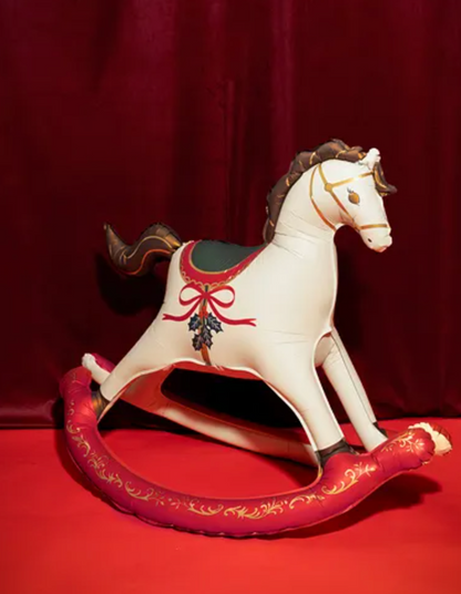 Christmas Rocking Horse Balloon
