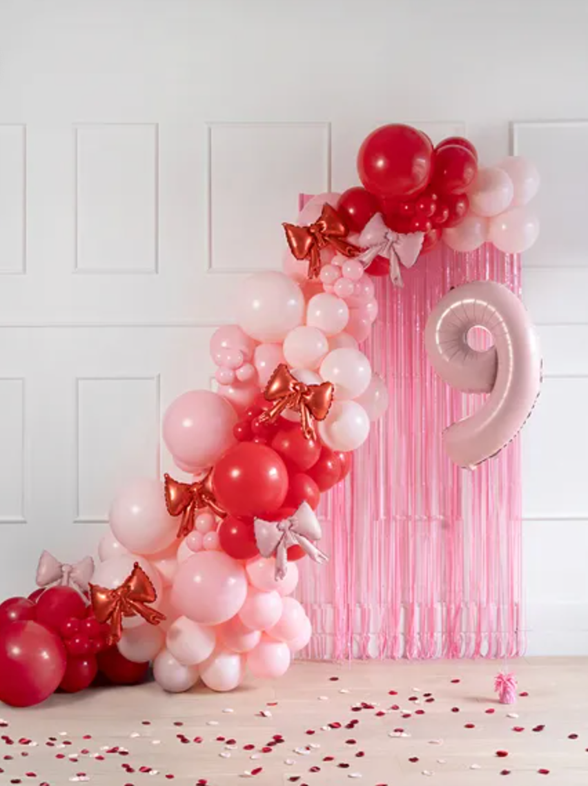 Balão Laços Vermelhos