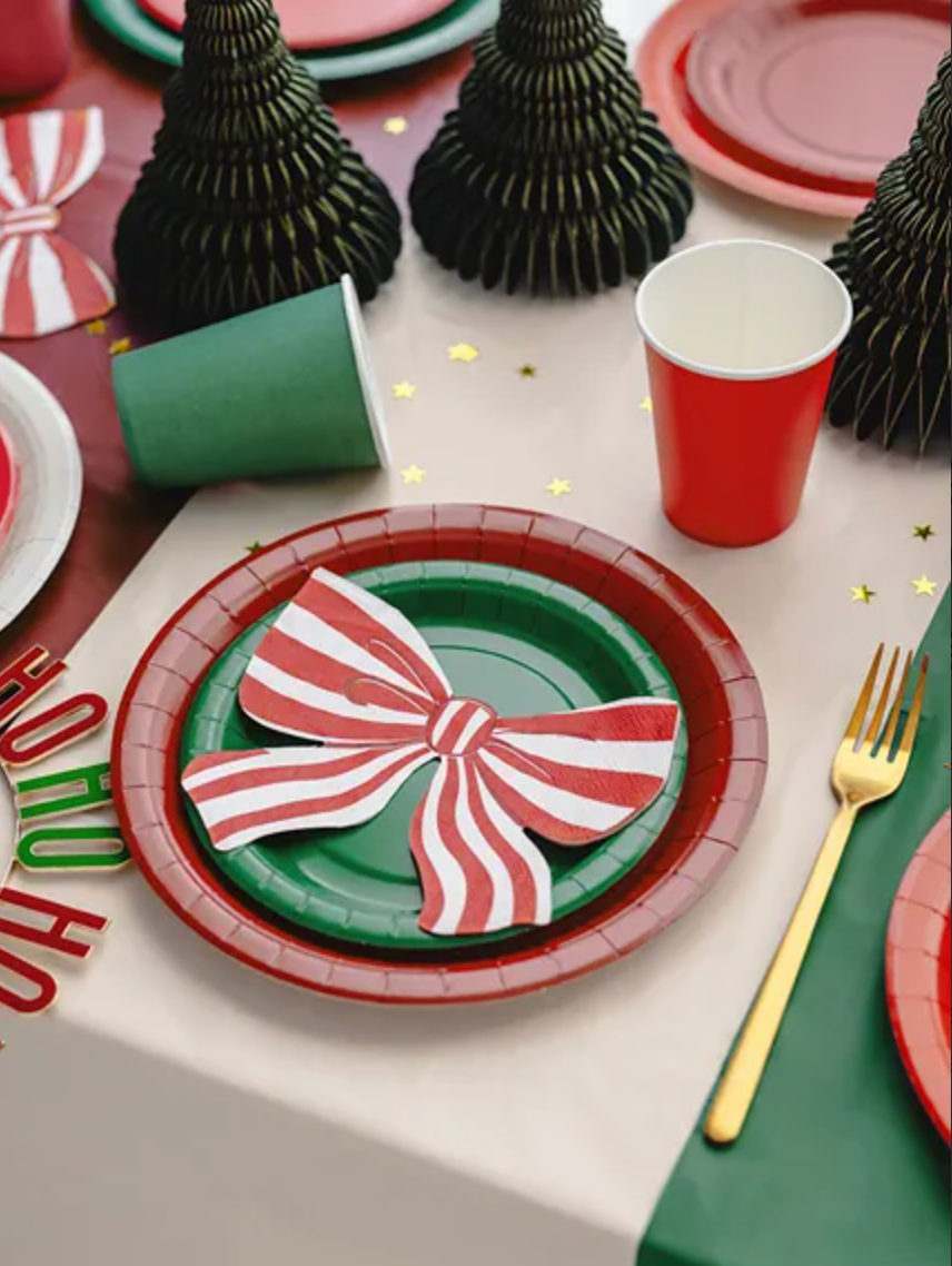 Guardanapos Laços Natal