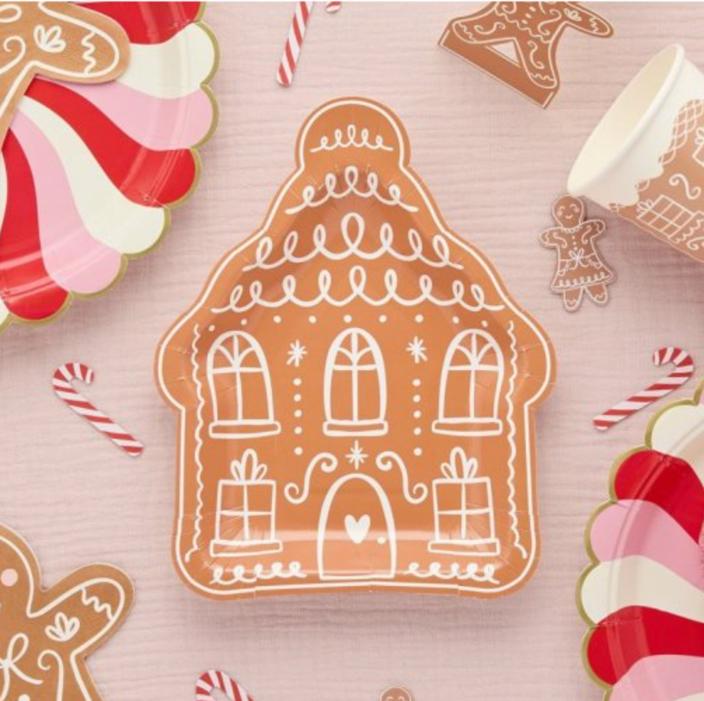 Pratos Casa Gingerbread