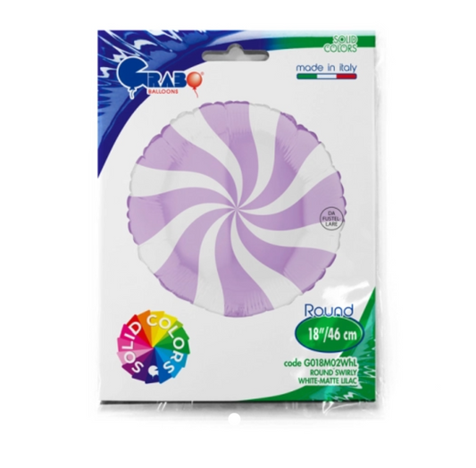 Balão Rebuçado Lilás