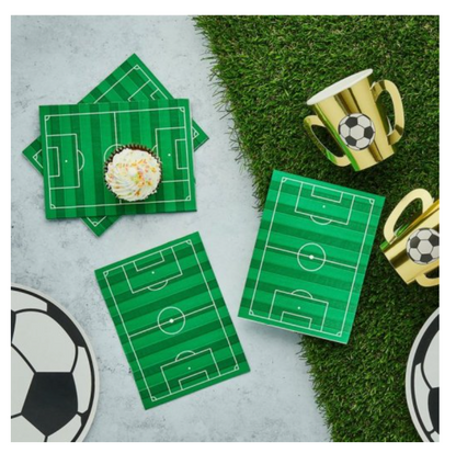 Football Field Napkins