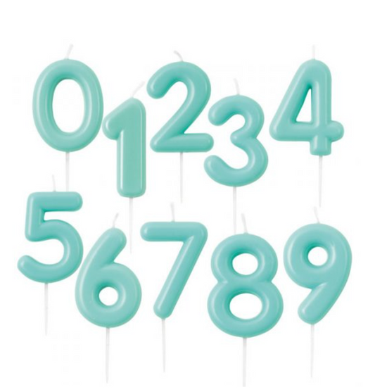 Velas Aniversário Azul