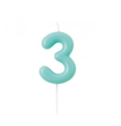 Velas Aniversário Azul