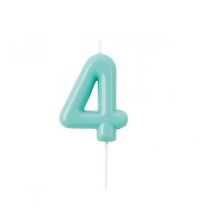 Velas Aniversário Azul