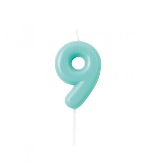 Velas Aniversário Azul