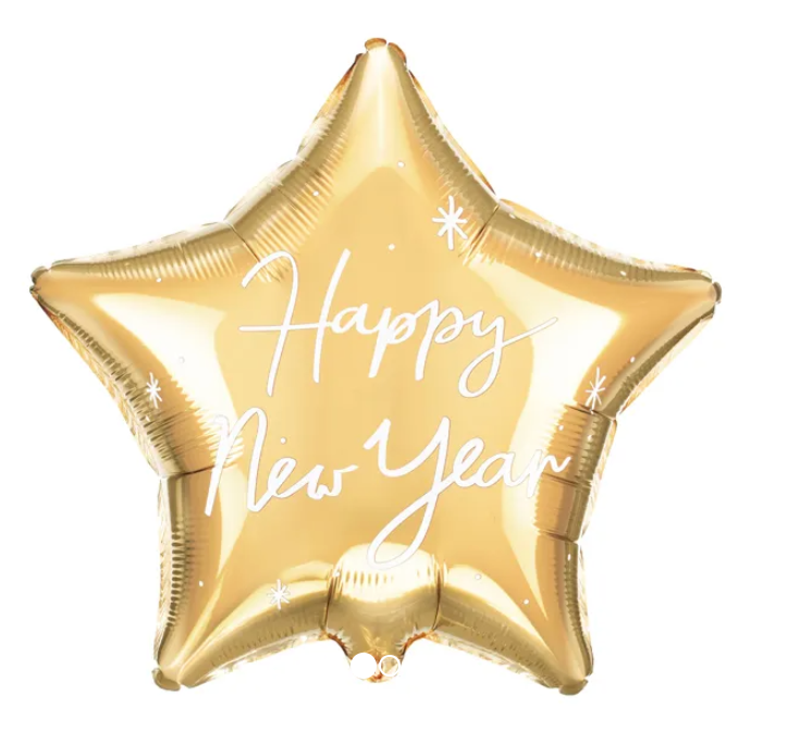 Balão Estrela Happy New Year