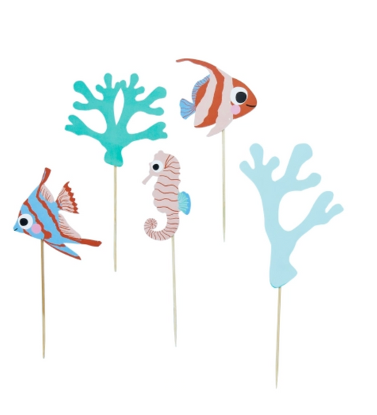 Topo Bolo Fundo do Mar