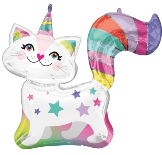 Balão Gato Colorido