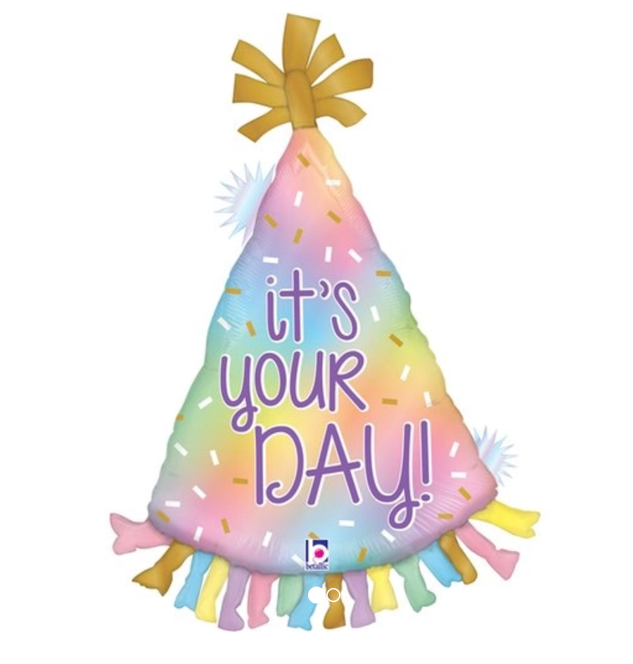 Balão Chapéu Happy Birthday