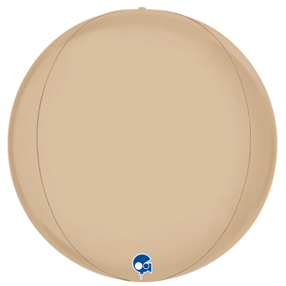 Balão Redondo Creme 4D