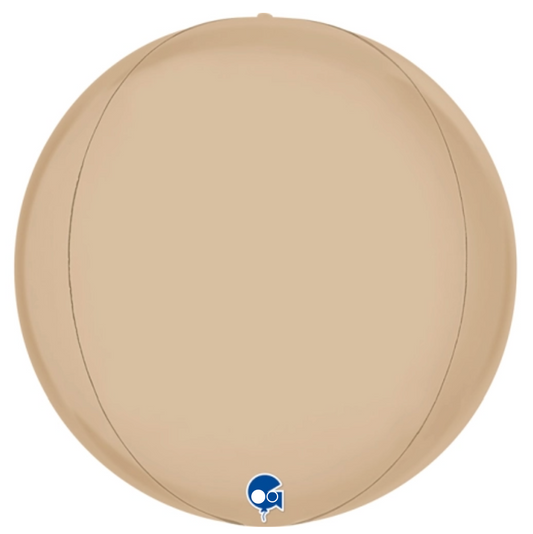 Balão Redondo Creme 4D