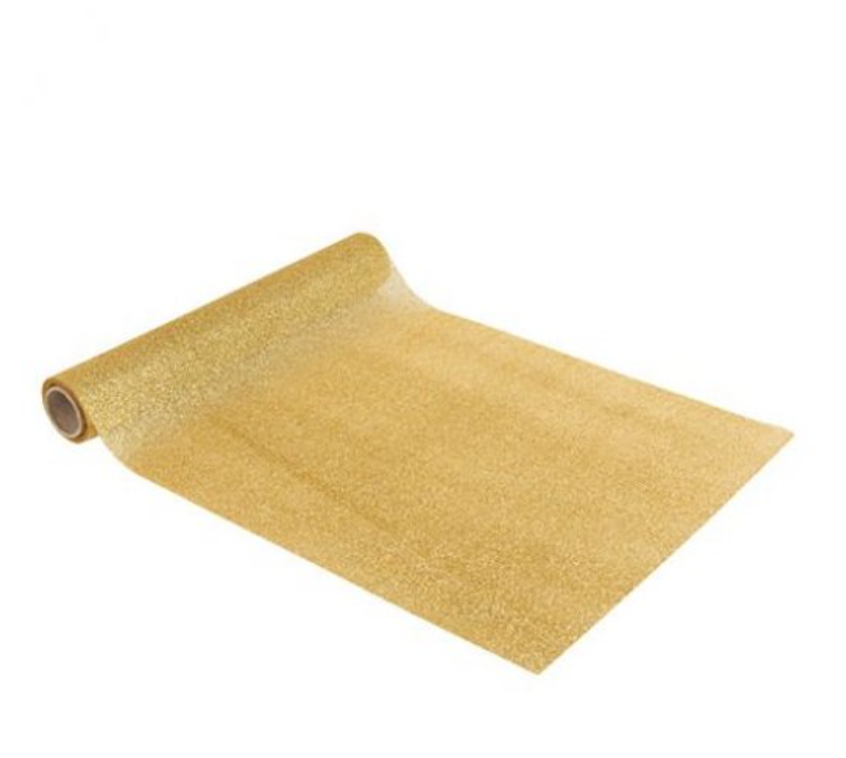 Corredor Mesa Glitter Dourado