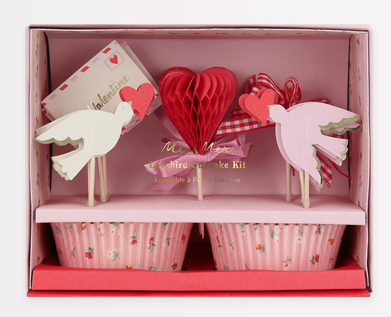 Kit Cupcakes Lovebird