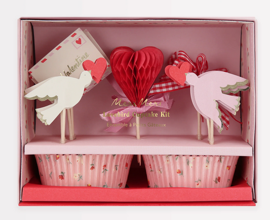 Kit Cupcakes Lovebird
