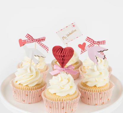 Kit Cupcakes Lovebird