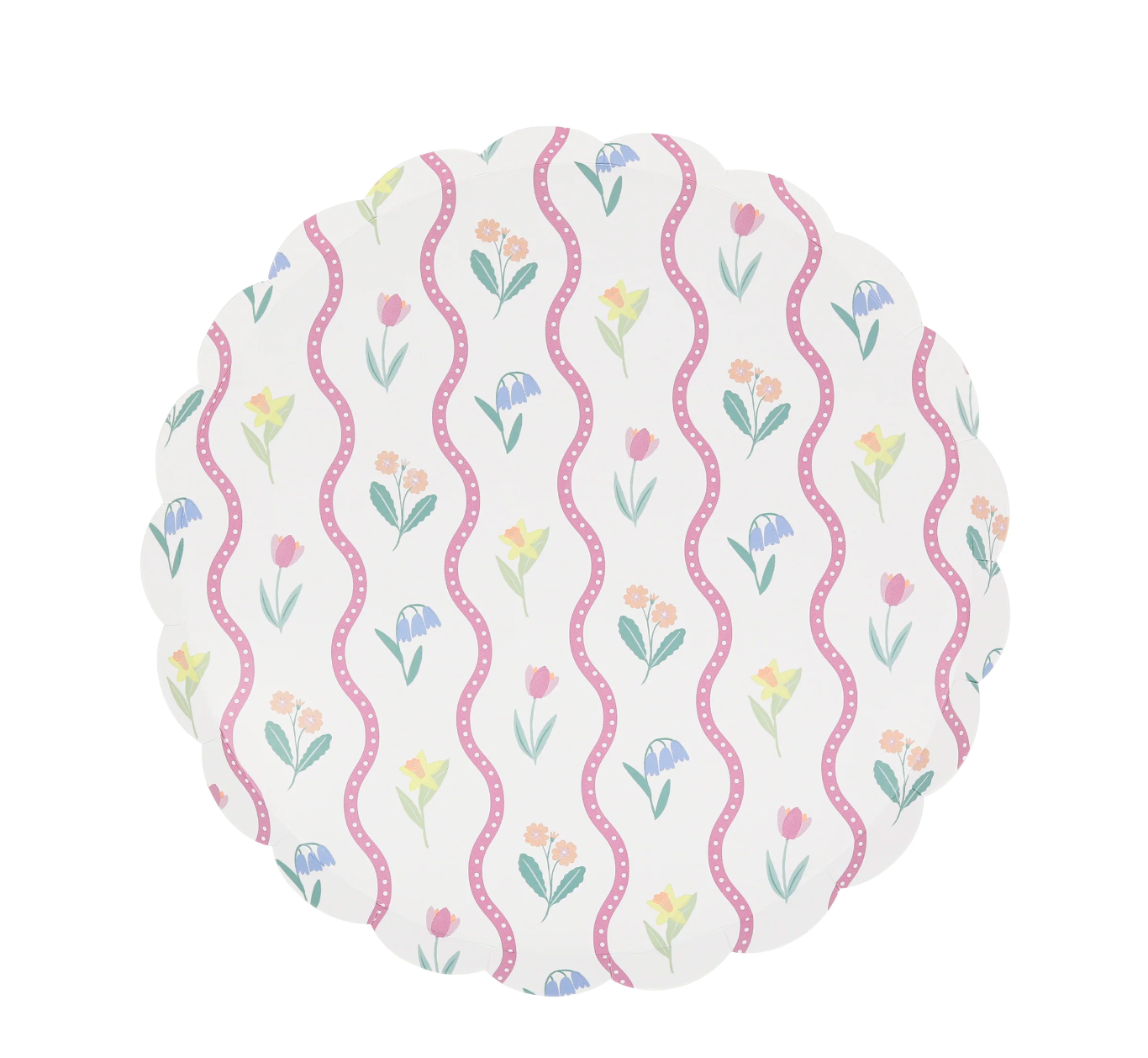 Pratos Florais Pequenos