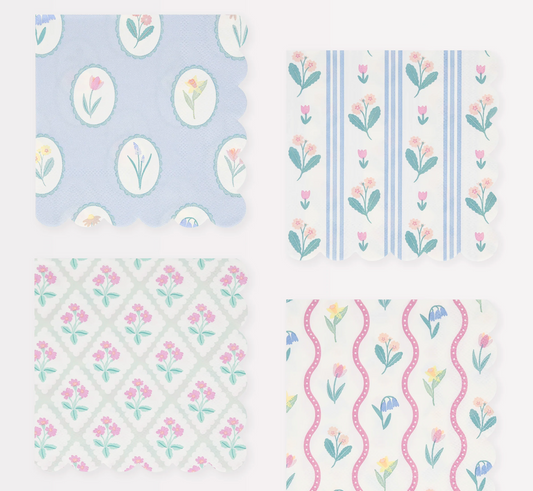 Guardanapos Pequenos Flores