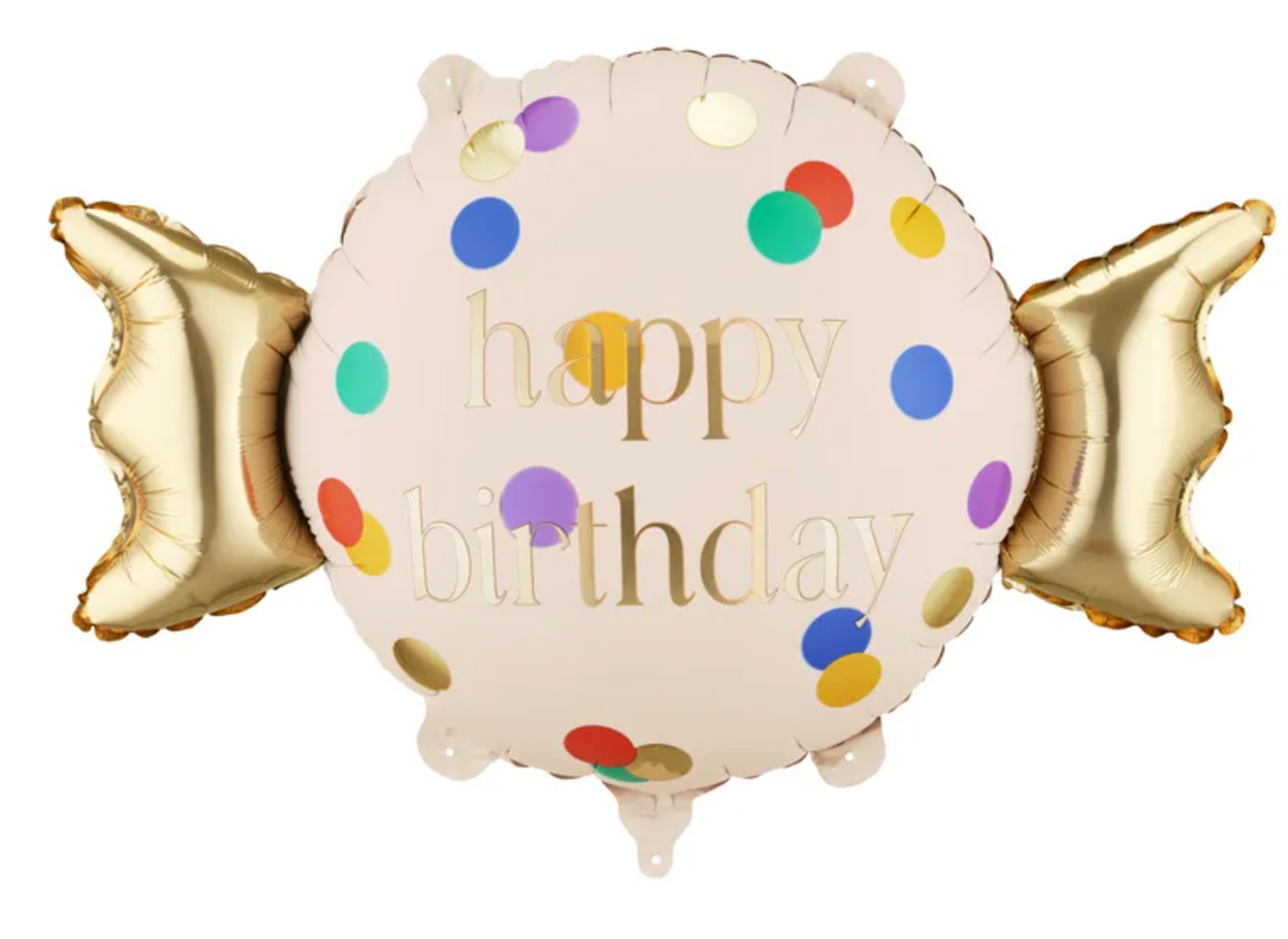 Balão Rebuçado Happy Birthday