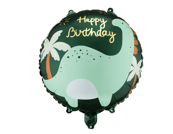 Balão Dinossauro Happy Birthday