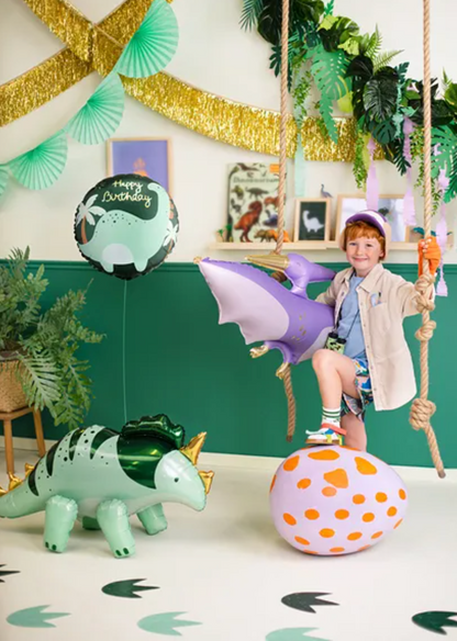Balão Dinossauro Happy Birthday