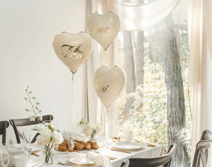 Balão Foil Coração Love (35 cm)