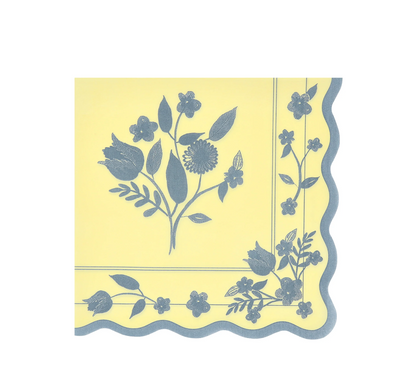 Guardanapos Pequenos Flores Vintage