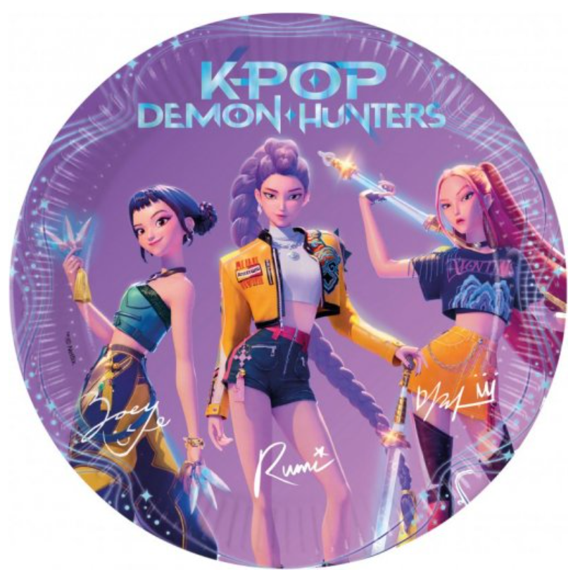 Pratos Guerreiras KPop 23cm