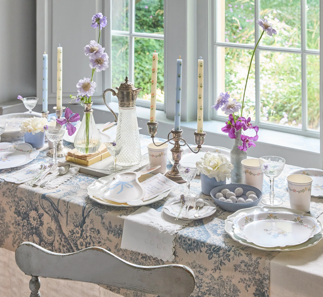 Velas de Mesa Florais