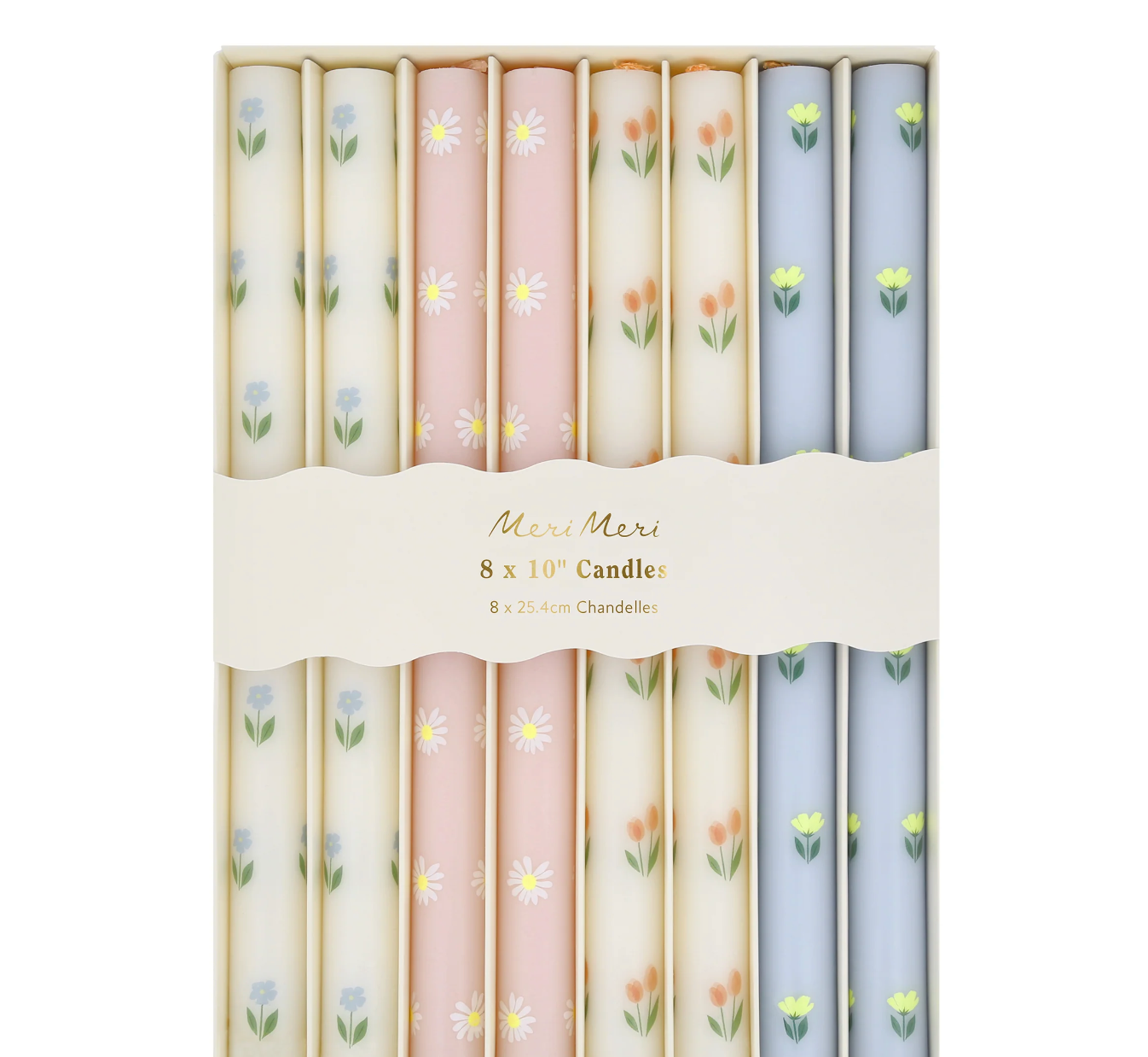 Velas de Mesa Florais