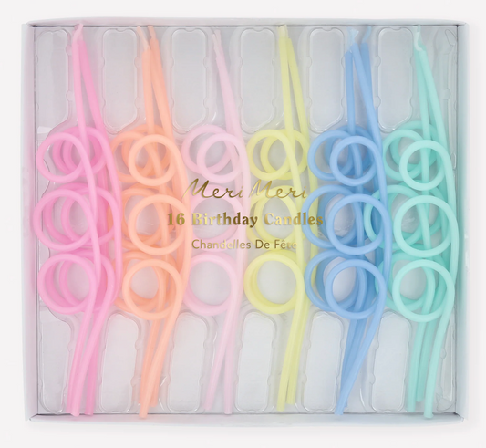 Velas Loopy Pastel