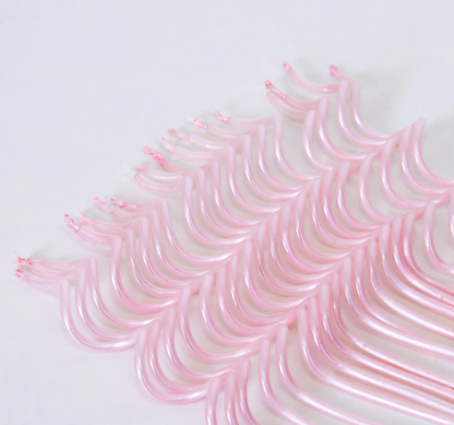 Velas Swirly Rosa