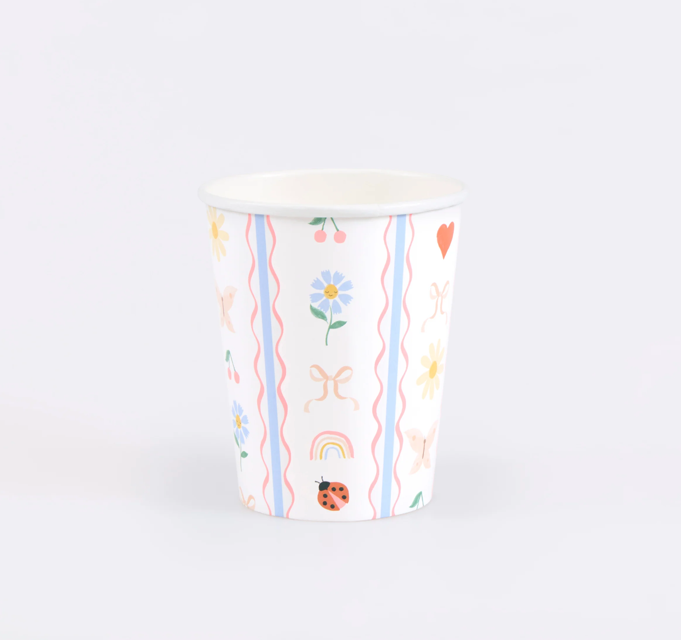 Copos Flores e Animais