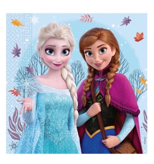 Frozen napkins