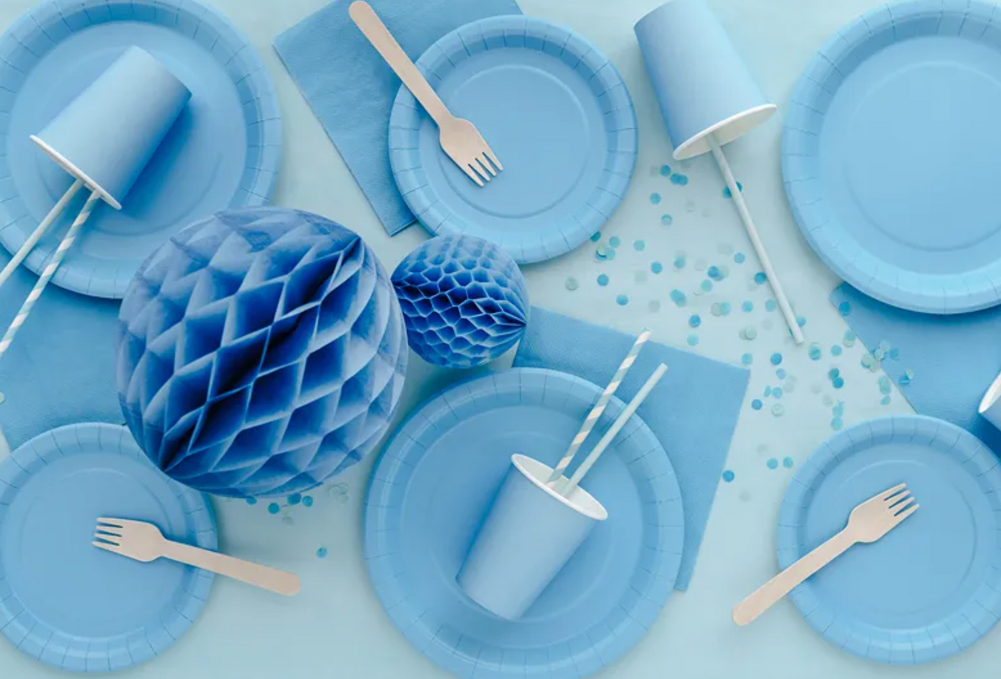 Pratos Azul