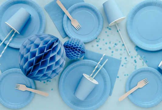 Blue Dishes