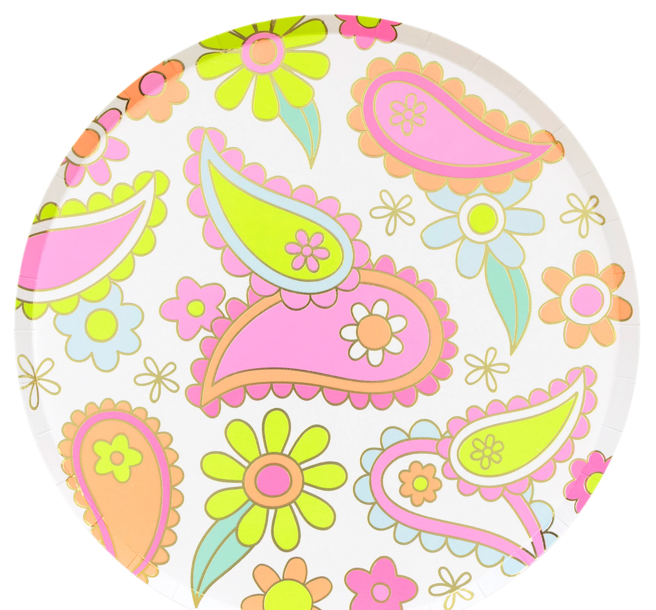 Pratos Grandes Flower Power